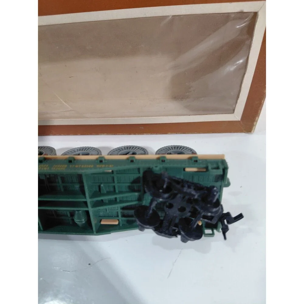 Tyco 335: 300 HO Gauge Model Railroad Great Northern Flat & Cable Load w/Box